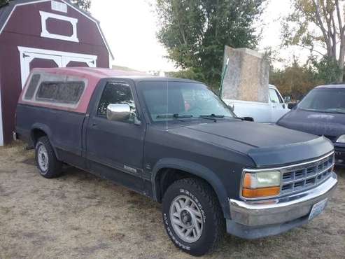 1992 Dodge Dakota long bed 2WD, 4 cyl 5spd 25 MPG HWY 136, 632 for sale in West Richland, WA