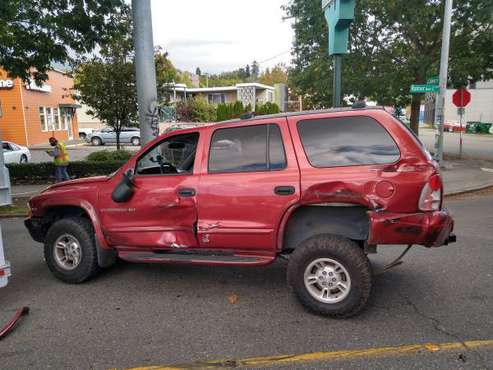 1998 Dodge Durango (wrecked) - cars & trucks - by owner - vehicle... for sale in Seattle, WA