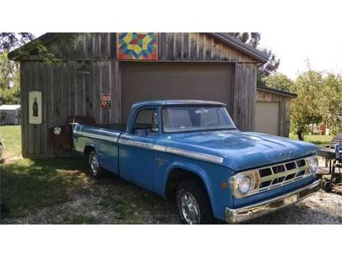 1968 Dodge D100 for sale in Cadillac, MI