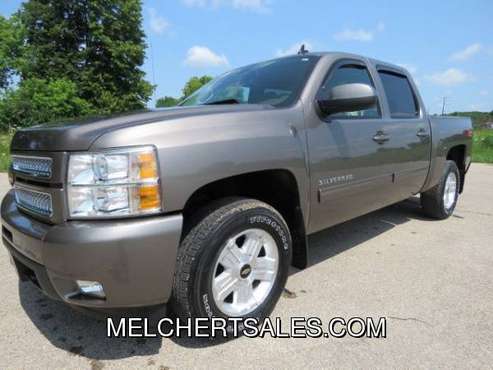 2013 CHEVROLET 1500 CREW LTZ Z71 GAS AUTO 4WD BOSE HEATED LEATHER... for sale in Neenah, WI