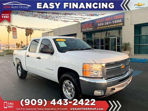 🔥2012 Chevrolet *Silverado* *1500* *LT* $999 DOWN O.A.C.❗️ for sale in San Bernardino, CA