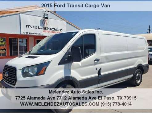 2015 Ford Transit Cargo Van T-150 148 Low Rf 8600 GVWR Swing-Out RH for sale in El Paso, TX