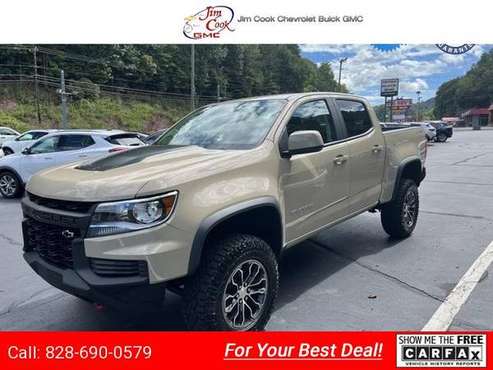 2022 Chevy Chevrolet Colorado ZR2 pickup Beige - - by for sale in Marion, NC