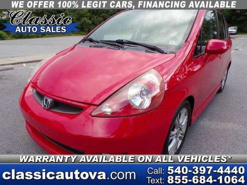 2007 Honda Fit SPORT AUTOMATIC - - by dealer - vehicle for sale in Roanoke, VA