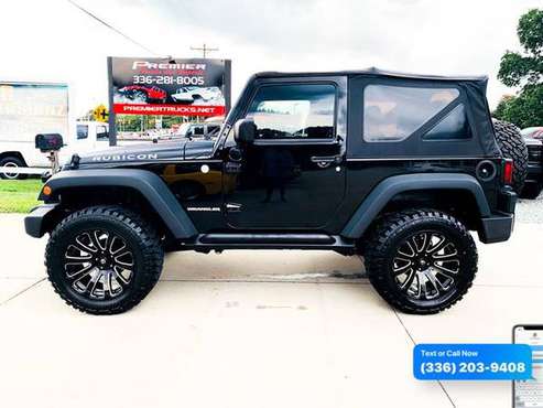 2010 Jeep Wrangler 4WD 2dr Rubicon for sale in King, NC