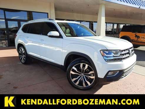 2019 Volkswagen Atlas Pure White PRICED TO SELL SOON! - cars & for sale in Bozeman, MT