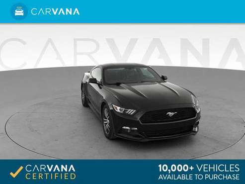 2017 Ford Mustang EcoBoost Premium Coupe 2D coupe Black - FINANCE for sale in Inwood, NY