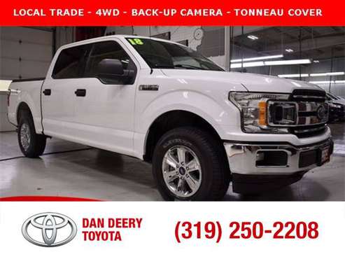 2018 Ford F 150 XLT Oxford White - - by dealer for sale in Cedar Falls, IA
