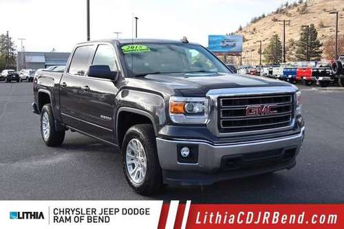 2015 GMC Sierra 1500 4x4 Truck 4WD Crew Cab 143.5 SLE Crew Cab -... for sale in Bend, OR