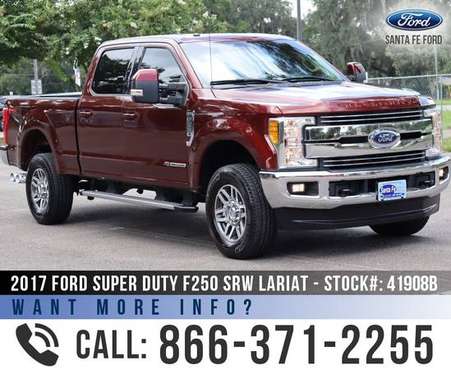 2017 Ford Super Duty F250 SRW Lariat Bed Liner - SiriusXM for sale in Alachua, GA
