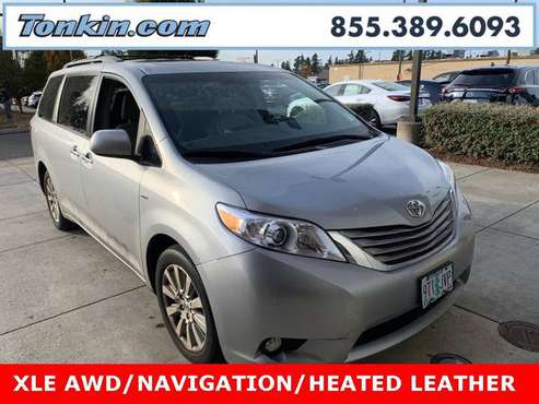 2017 Toyota Sienna XLE Passenger Van AWD All Wheel Drive for sale in Portland, OR