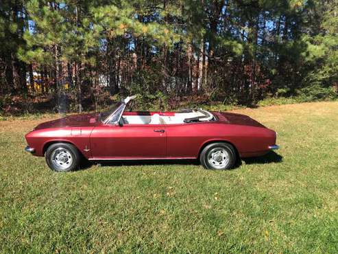 1965 Corvair Monza convertible - cars & trucks - by dealer - vehicle... for sale in Morrisville, NC