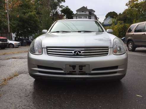 2003 INFINITY G35 3.5 V6 4 DOOR AUTOMATIC for sale in Methuen, MA