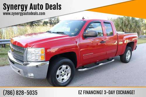 2012 Chevrolet Chevy Silverado 1500 LT 4x4 4dr Extended Cab 6 5 ft for sale in Davie, FL