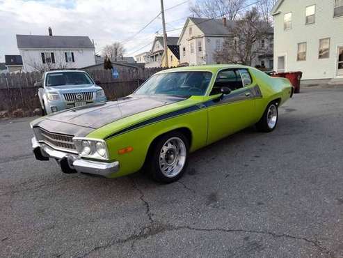 1974 Plymouth Satellite , runs, drives, sounds 100 GREAT DEAL ! for sale in Lowell, MA