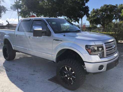 2011 *Ford* *F-150* *2WD SuperCrew 145 Platinum* Sil for sale in Fort Lauderdale, FL