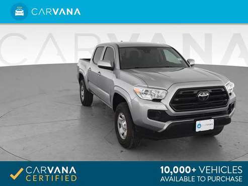 2018 Toyota Tacoma Double Cab SR Pickup 4D 5 ft pickup SILVER - for sale in Atlanta, CO