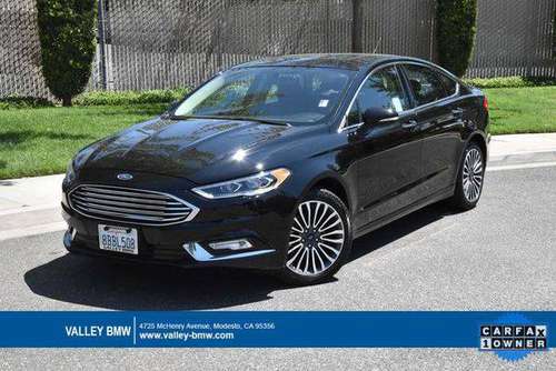 2018 Ford Fusion Titanium - Call or TEXT! Financing Available! for sale in Modesto, CA