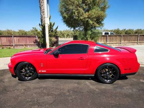 2007 Mustang Shelby GT500 red for sale in Hanford, CA