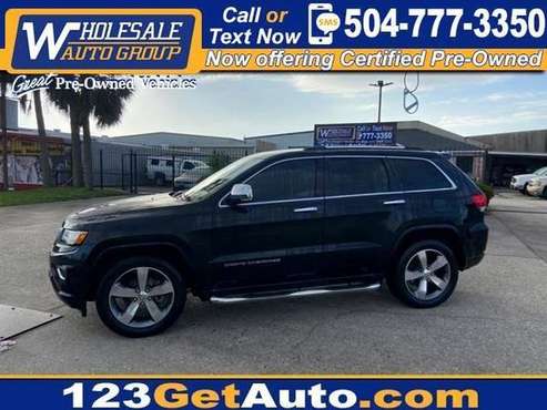 2014 Jeep Grand Cherokee Overland - EVERYBODY RIDES! - cars & for sale in Metairie, LA