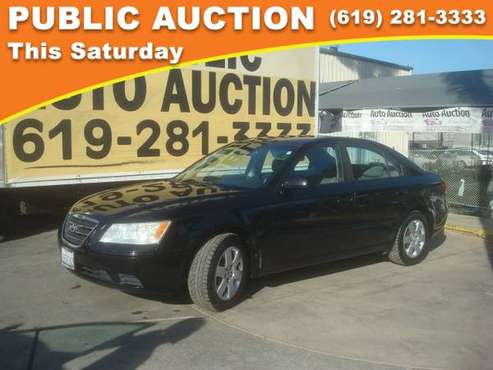 2009 Hyundai Sonata Public Auction Opening Bid for sale in Mission Valley, CA