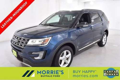 2017 Ford Explorer 4WD - 3.5L V6 - XLT Edition w/Leather - Navigation for sale in Buffalo, MN
