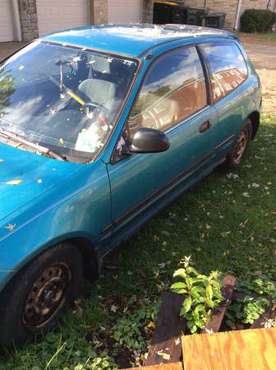 Honda Civic 3door hatch back 1992 for sale in milwaukee, WI