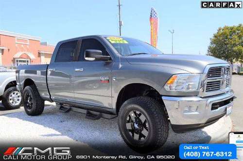 2011 Ram 2500 CREW CAB Big Horn *DIESEL *4X4 - We Have The Right Loan for sale in Gilroy, CA