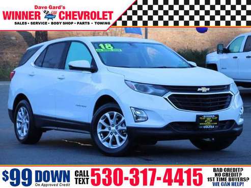 2018 Chevrolet Chevy Equinox LT for sale in Colfax, CA