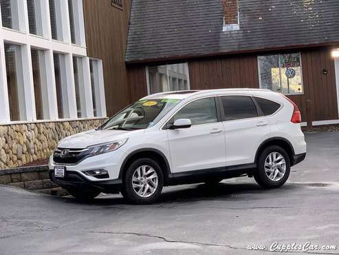 2015 Honda CR-V EX-L White AWD Automatic SUV 58K Miles - cars & for sale in Belmont, VT