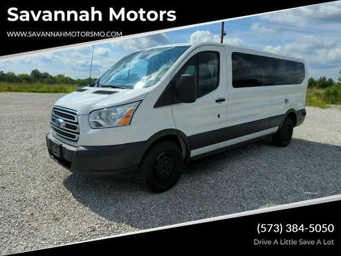 2015 Ford Transit Passenger 350 XLT Low Roof LWB RWD with 60/40 Passenger-Side Doors for sale in Elsberry, MO