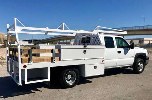 06 CHEVY SILVERADO 3500 EXTENDED "17k MILES" CONTRACTORS UTILITY TRUCK for sale in Las Vegas, NV