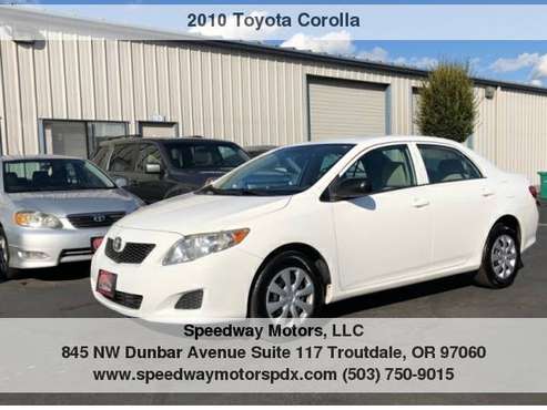 2010 Toyota Corolla 4dr Auto, Clean Title, Only 112K!! 1 camry civic... for sale in Troutdale, OR