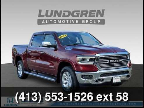2022 Ram 1500 Laramie - - by dealer - vehicle for sale in Greenfield, MA