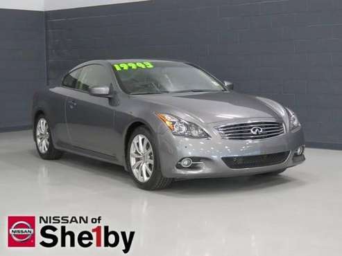 2013 Infiniti G37 Coupe coupe Journey - Graphite Shadow for sale in Shelby, NC