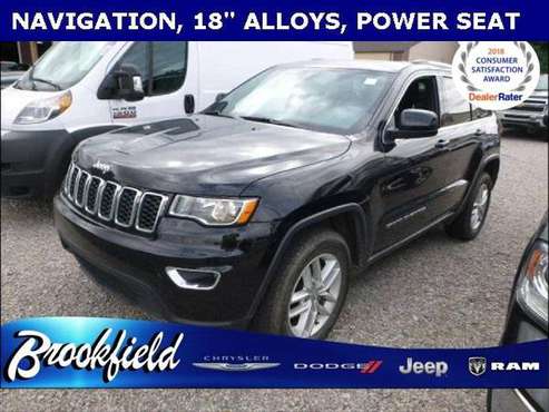 2018 Jeep Grand Cherokee Laredo suv Black for sale in Benton Harbor, MI