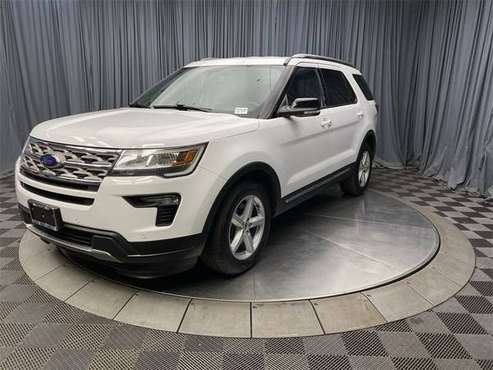 2018 Ford Explorer XLT FWD Oxford White - - by for sale in Fife, WA