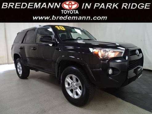2018 Toyota 4Runner SUV 4X4 WITH FREE CERTIFIED 7YR/10 - for sale in Park Ridge, IL