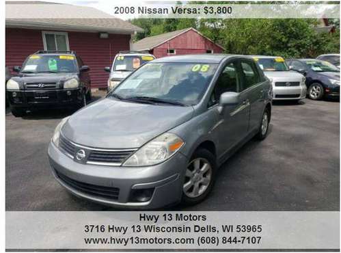 2008 Nissan Versa 1.8 S 4dr Sedan 4A 114700 Miles for sale in Wisconsin dells, WI