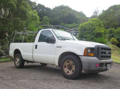 ONLINE AUCTION 2005 Ford F250 Pick-Up Truck w/Roof Rack - cars & for sale in Honolulu, HI