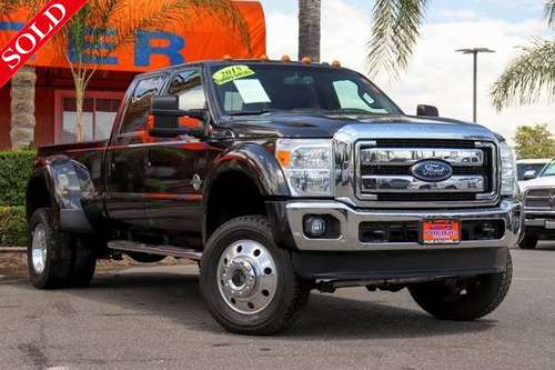 2015 Ford F-450 F450 Lariat Long Bed Crew Cab Diesel 4WD 35780 for sale in Fontana, CA