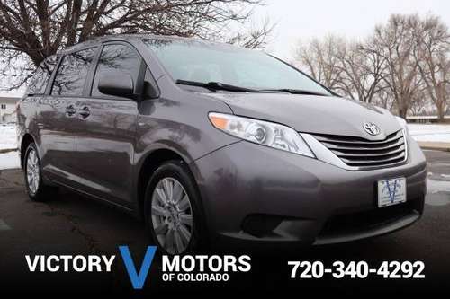 2017 Toyota Sienna AWD All Wheel Drive LE 7-Passenger Van - cars & for sale in Longmont, CO