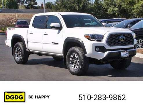 2021 Toyota Tacoma 4WD TRD Offroad V6 offroad Super White - cars & for sale in Concord, CA