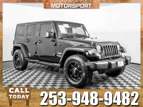 *SPECIAL FINANCING* 2015 *Jeep Wrangler* Unlimted Sahara 4x4 for sale in PUYALLUP, WA