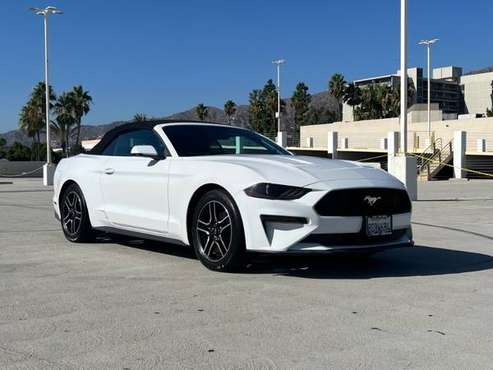2018 Ford Mustang EcoBoost Premium Convertible - - by for sale in North Hollywood, CA