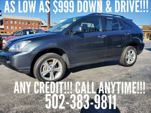2008 LEXUS RX 400h!!! FULLY LOADED!!! WARRANTY!!! ANY CREDIT!!! CALL... for sale in Louisville, KY