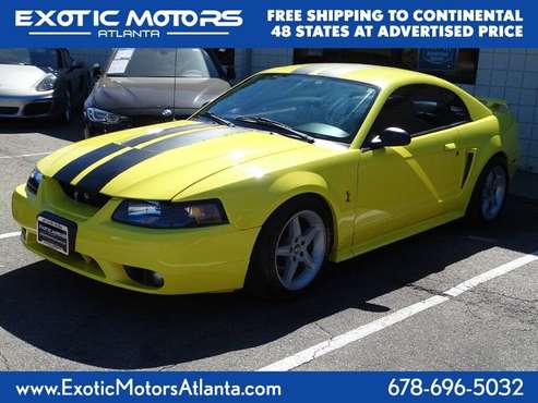 2001 Ford Mustang SVT Cobra Coupe for sale in Gainesville, GA