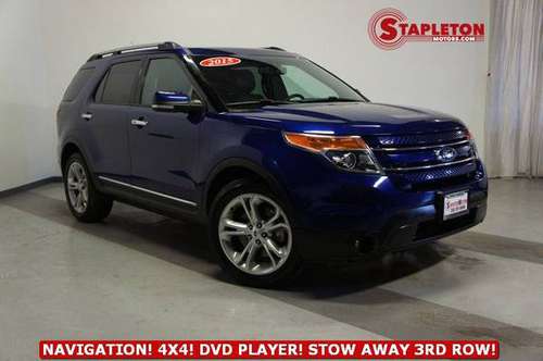 2015 Ford Explorer LIMITED - cars & trucks - by dealer - vehicle... for sale in Commerce City, CO
