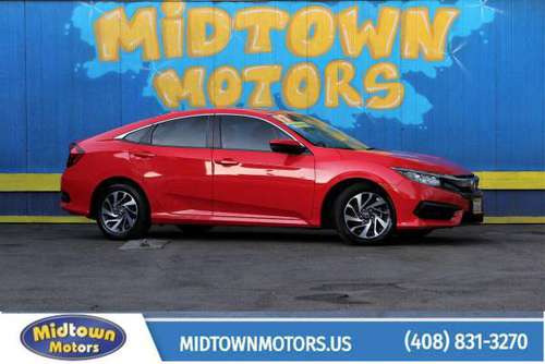 2017 Honda Civic EX 4dr Sedan MUST SEE! - cars & trucks - by dealer... for sale in San Jose, CA
