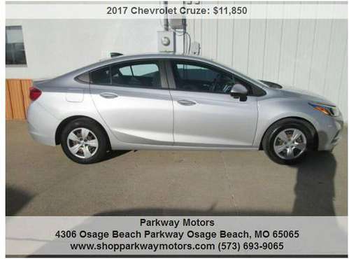 2017 Chevrolet Cruze LS 4dr Sedan 57896 Miles for sale in osage beach mo 65065, MO